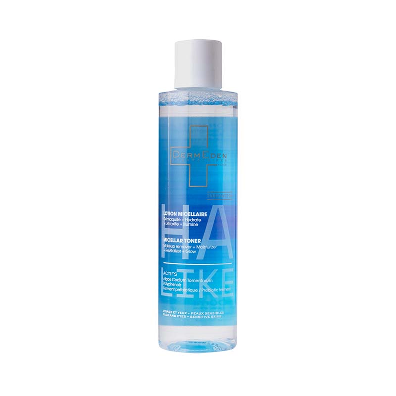 LOCIÓN MICELAR HIDRATANTE HA-LIKE 200 ML 99% de origen natural / No pegajoso / Sin jabón / Formulado bajo control dermatológico