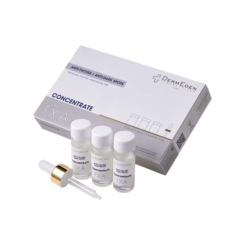 CONCENTRADO DESPIGMENTANTE 3 X 10 ML. Sin perfume / Sin silicona / Sin alcohol / Formulado bajo control dermatológico.