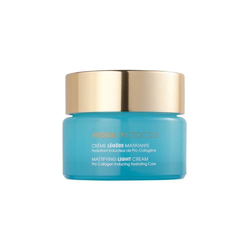 CREMA HIDRATANTE LIGERA MATIFICANTE PRO COLÁGENO 50 ML Sin perfume / Formulado bajo control dermatológico / No comedogénico y no acnegénico